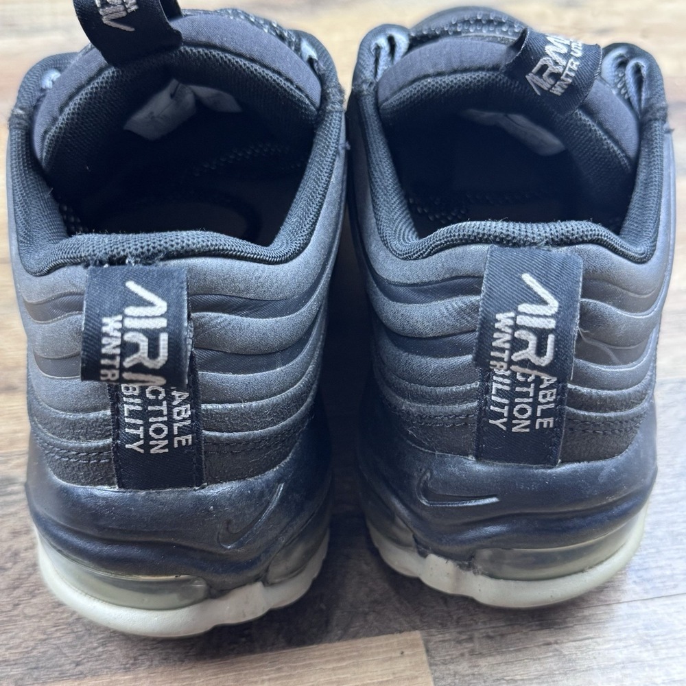 Nike Air Max 97 Utility Black/Cool Grey Size 8 Pre- Owned Excellent Condition - Picture 5 of 9